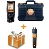 Комплект Testo 320 с H2-компенсацией + Смарт-зонд testo 510i (0563 3225)