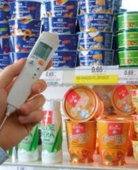 Термометр Testo 826-T4 инфракрасный с лазерным целеуказателем и проникающим пищевым зондом (оптика 6:1) (0563 8282)