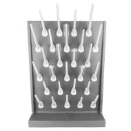 Сушилка для лабораторной посуды Stegler SL-27 (полипропилен, 27 мест, 400×555×110 мм)